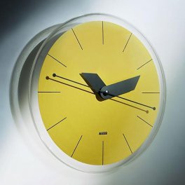 "SOLE" WALL CLOCK YELLOW